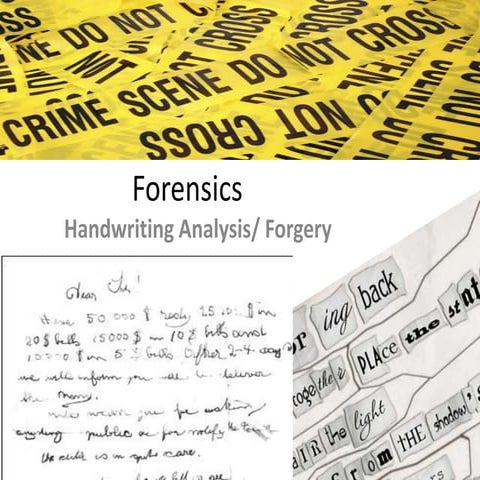 CSI Handwriting Analysis