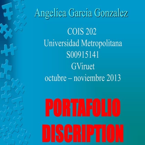 Intro for portafolio