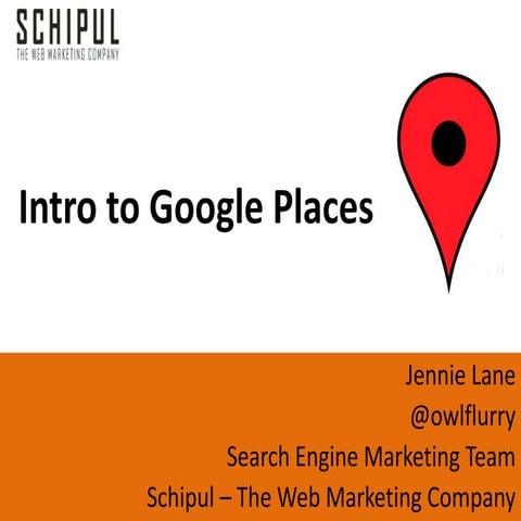Intro to Google Places - Getting Started with Google Places