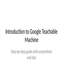 how to use teachable machine google tool.pptx