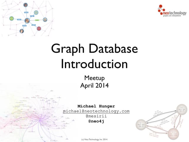 Intro to Graphs and Neo4j