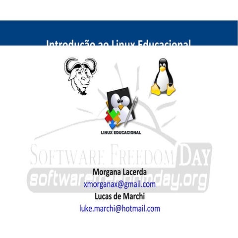 Mini-Curso "Introdução ao Linux Educacional"