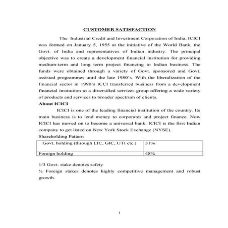 summer report customer satisfaction