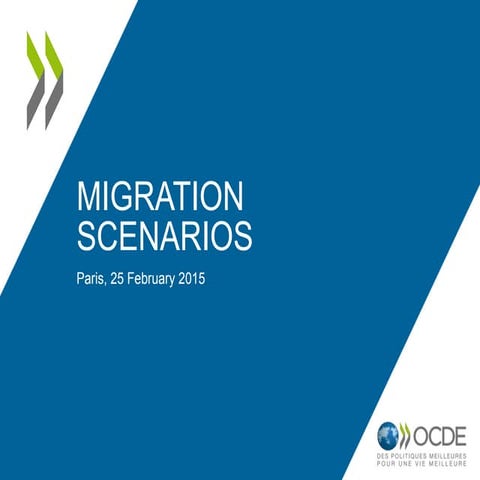 International Migration Scenarios - OECD - PGD Expert Meeting
