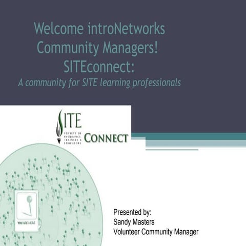Intro Networks Community Manager Presentation