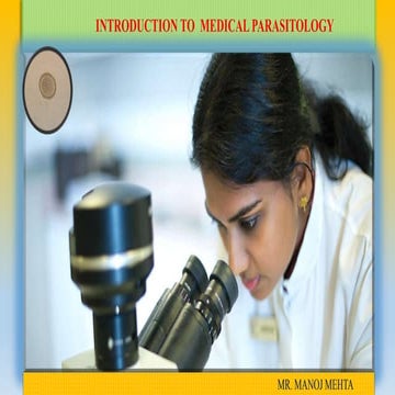 Medical Parasitology Lecture | PDF