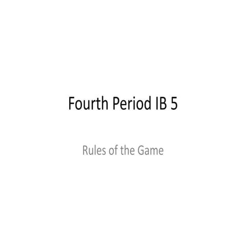 Introperiod four2014