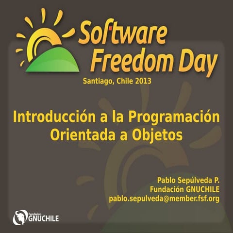 Intro Programación Orientada a Objetos