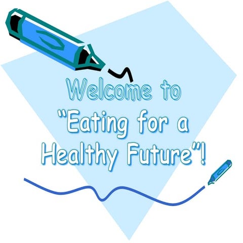 Eating Well for the Future: Intro PPT