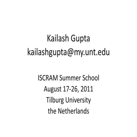 Kailash Gupta Research
