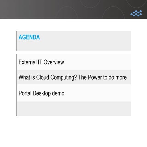 External IT Intro Presentation