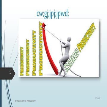 Basic Productivity in Tamil