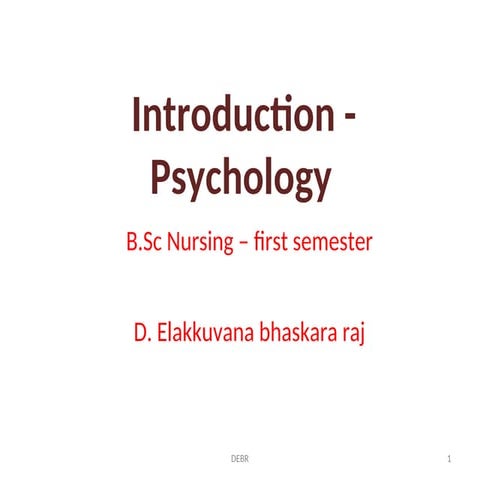 Introduction- Applied psychology -DEBR.ppt