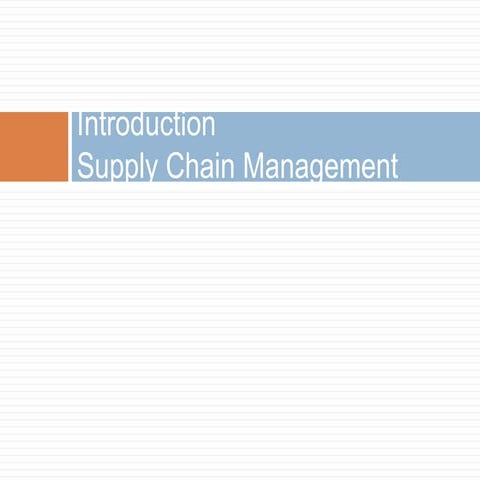 Intro Suppy chain management .pptx