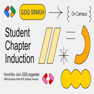 Intro Session - Google Developer Groups SRMUH | PDF