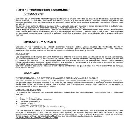 Manual simulink | PDF