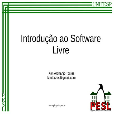 Introdução ao Software Livre