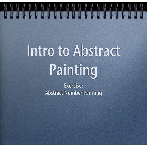 Intro to Abstract Painting-Number Painting Activity