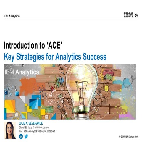Intro to ACE: Key strategies for Business Analytics Success