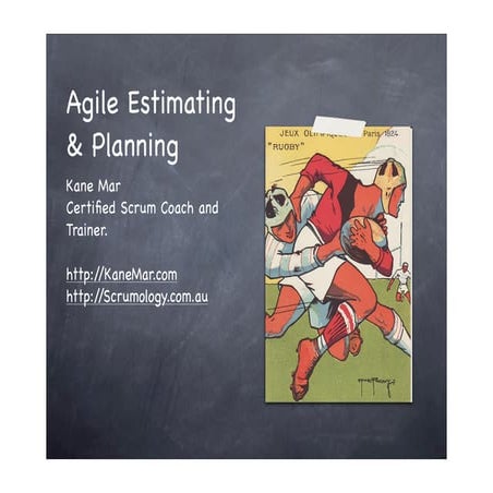 Introduction To Agile Estimating and Planning
