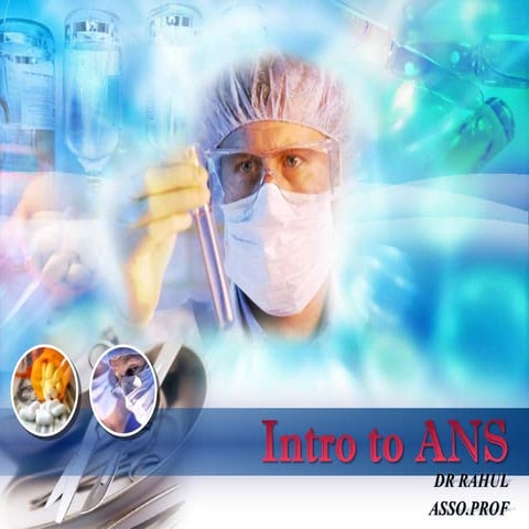 Introduction to Autonomic Nervous System Pharmacology