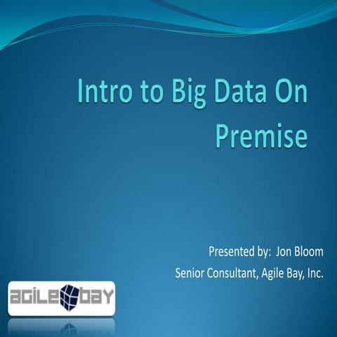 Intro to Big Data