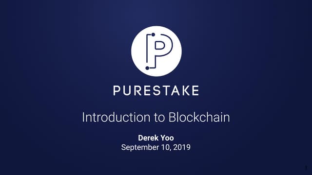 Blockchain 101: An Introduction to the Blockchain Ecosystem