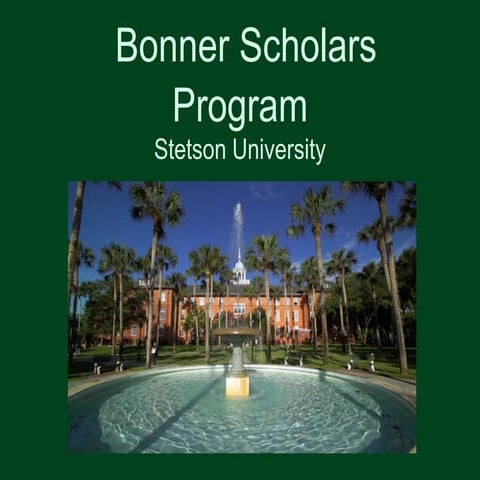Intro To Bonner | PPTX