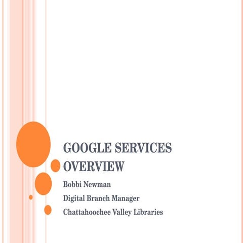 Introduction to Google Services