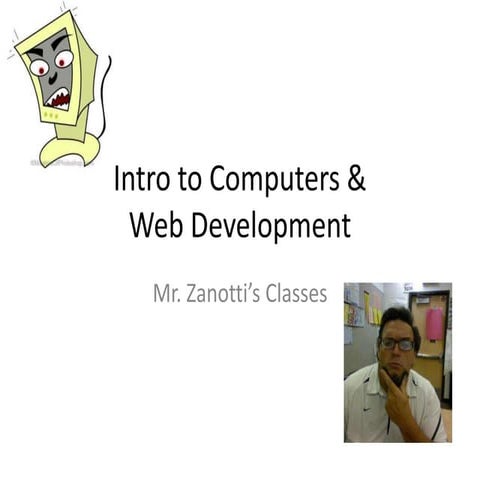 Intro to computers | PPT