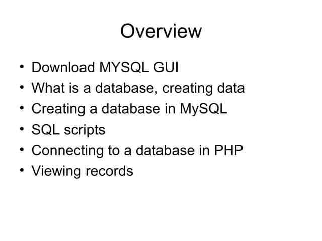 Introtodatabase 1
