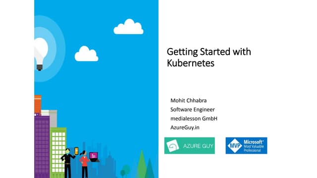 Intro to docker and kubernetes