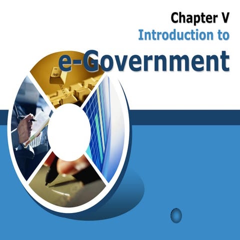 Intro to e gov 