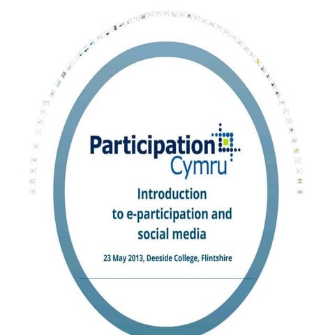 Intro to e-participation, 23 May / Cyflwyniad i e-gyfranogaeth 23 Mai