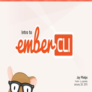 Intro to Ember CLI