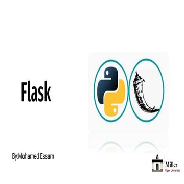 Intro to flask | PPT