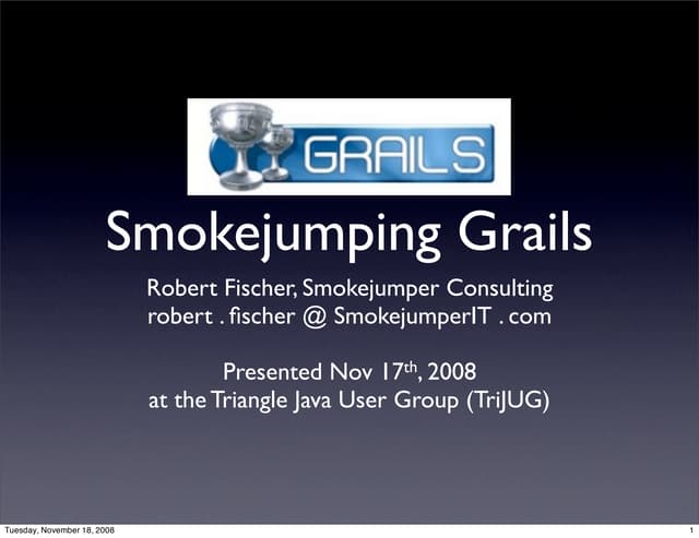 Intro To Grails