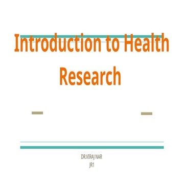 Scientific Research | PPT