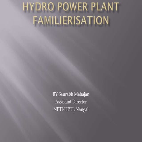 HYDRO POWER PLANT 