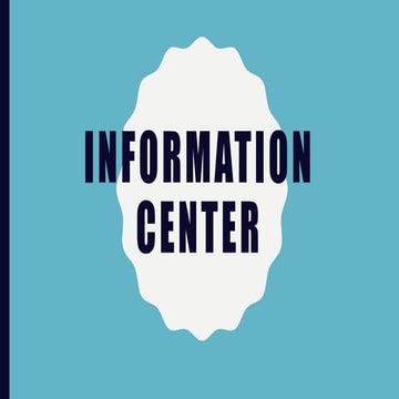 Intro to info center fa20