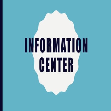 Intro to info center jan19