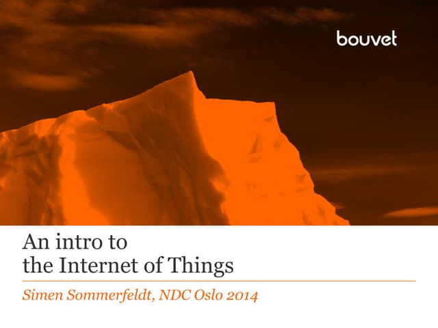 An introduction to the Internet of things