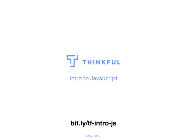 Intro to javascript (6:19)