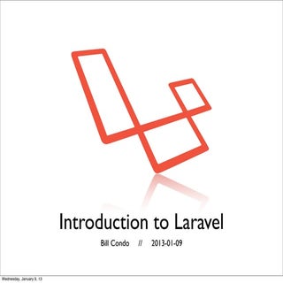 Intro to Laravel PHP Framework