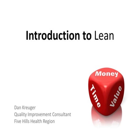 Intro to Lean Management