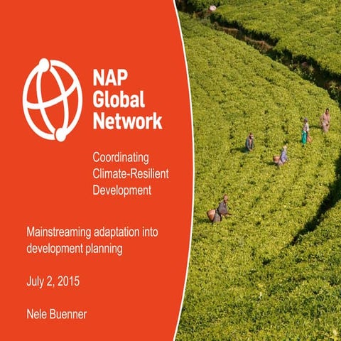 Intro to mainstreaming adaptation