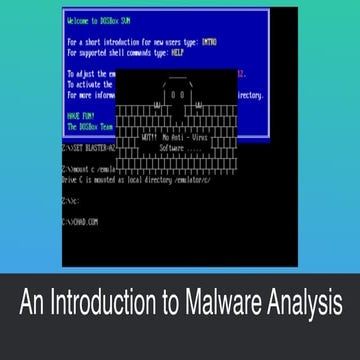 Introduction to Malware Analysis | PPT
