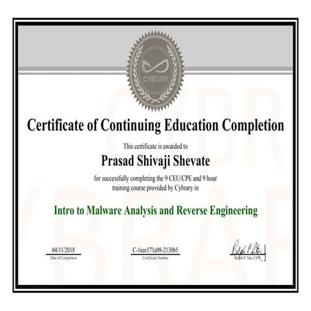 Intro to malware analysis and reverse engineering | PDF