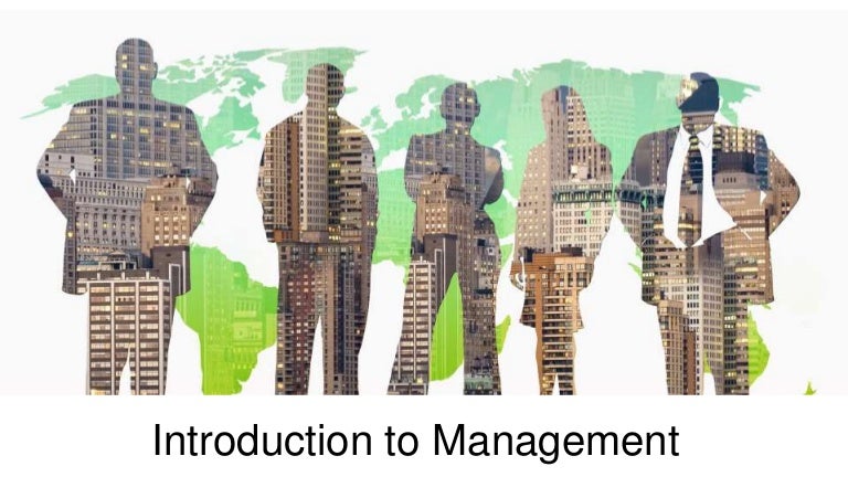 Introduction to Management