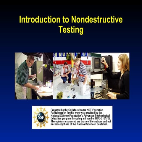 Intro to ndt